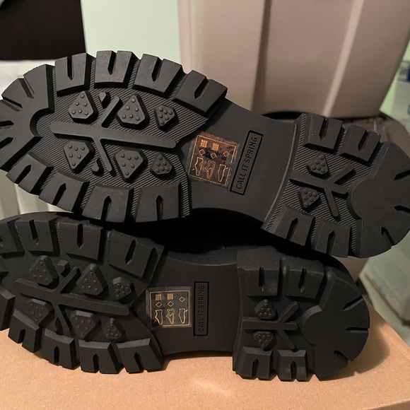 NEW Ranine chunky faux leather chelsea booties size 6.5 - Picture 4 of 10